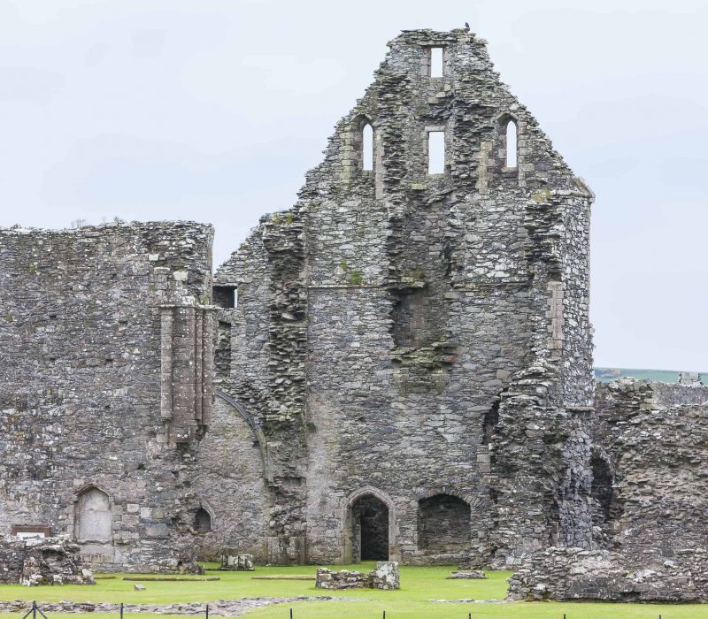 ruins of Glenluce Abbey, Wigtownshire, Scotland